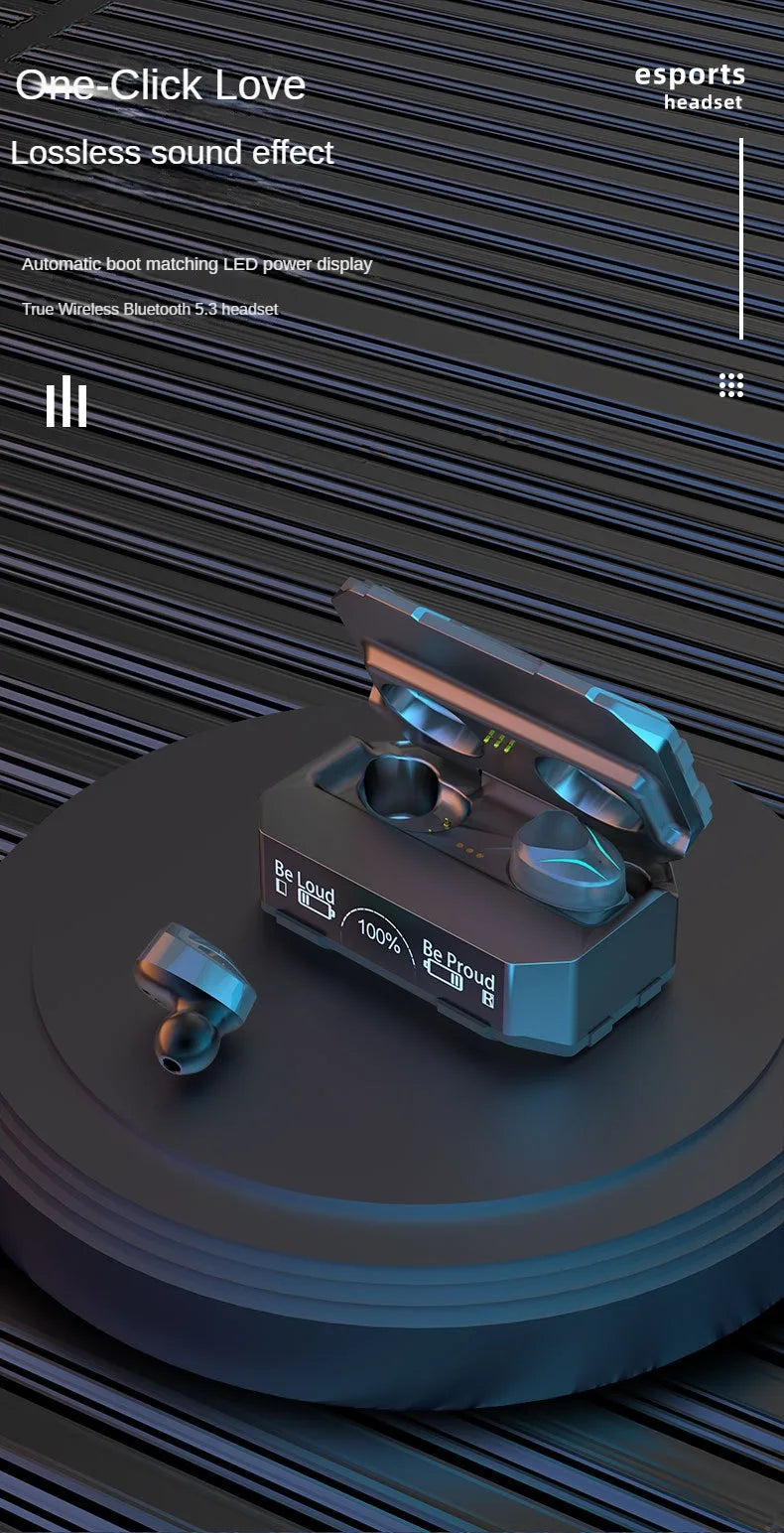 Gaming Bluetooth Earbuds | Long-Lasting TWS Wireless Earphones with Immersive In-Ear