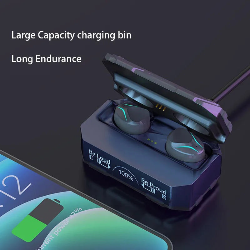 Gaming Bluetooth Earbuds | Long-Lasting TWS Wireless Earphones with Immersive In-Ear