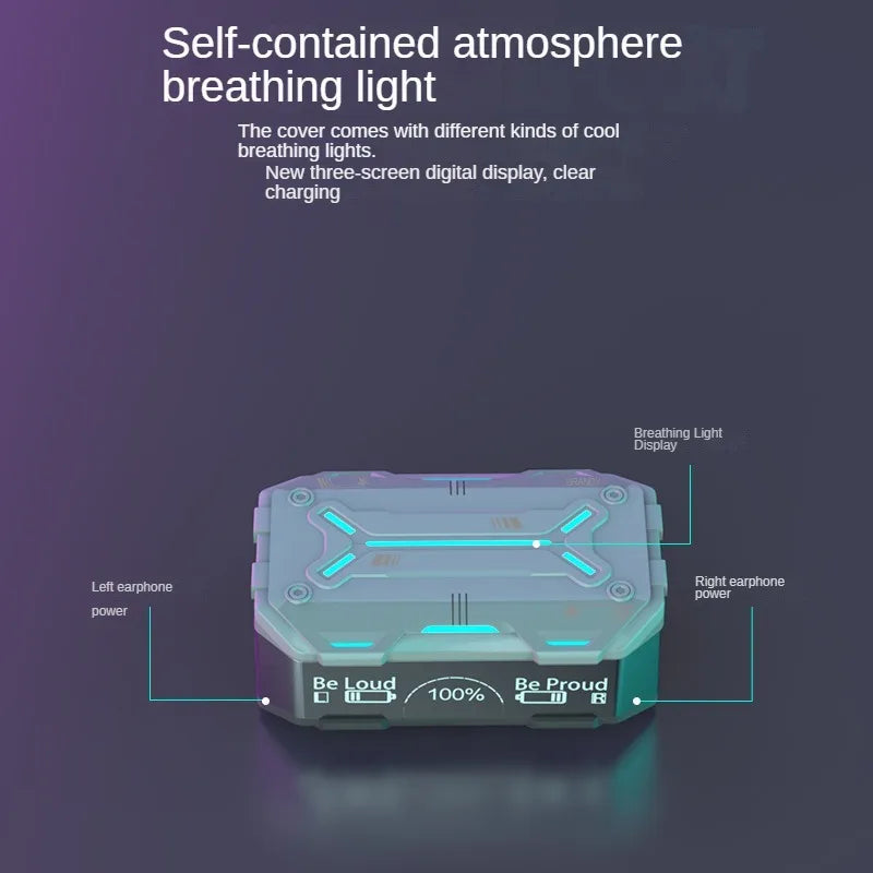 Gaming Bluetooth Earbuds | Long-Lasting TWS Wireless Earphones with Immersive In-Ear