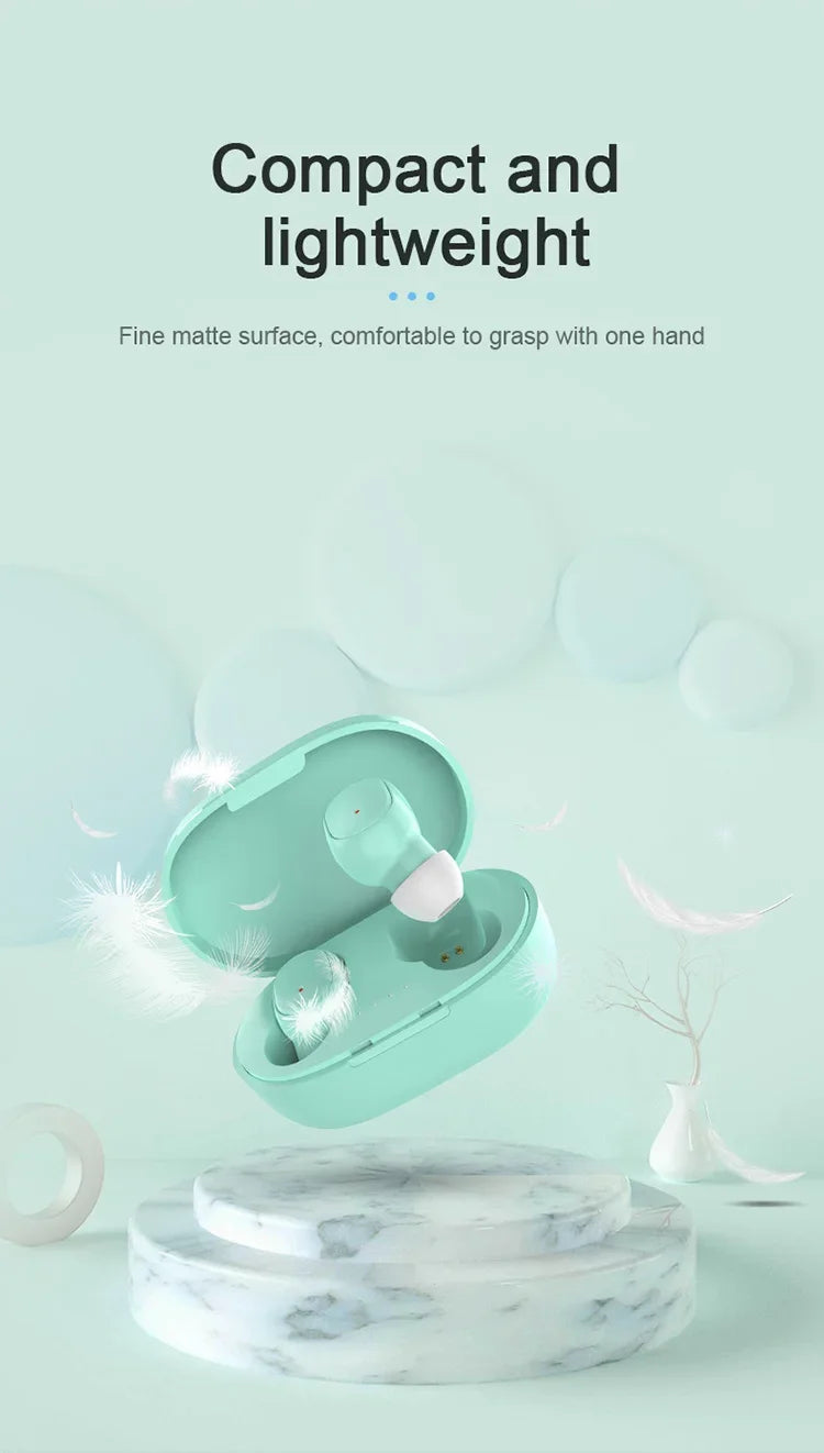 TWS A6S Headset Wireless Earphones Bluetooth Headphones Sport Stereo Bluetooth Earbuds for iPhone 15 Huawei Xiaomi Redmi Phones