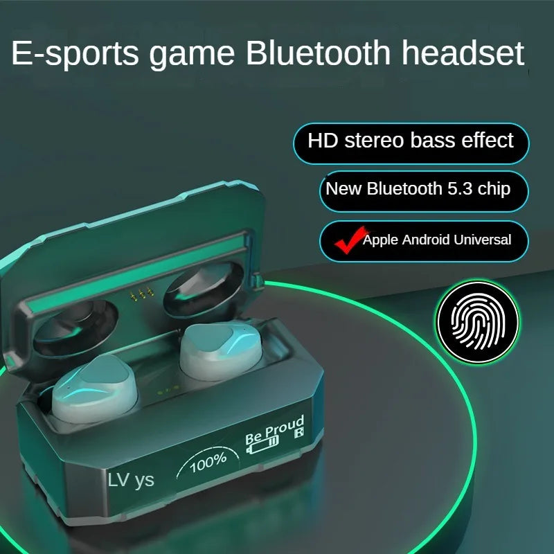 Gaming Bluetooth Earbuds | Long-Lasting TWS Wireless Earphones with Immersive In-Ear 
