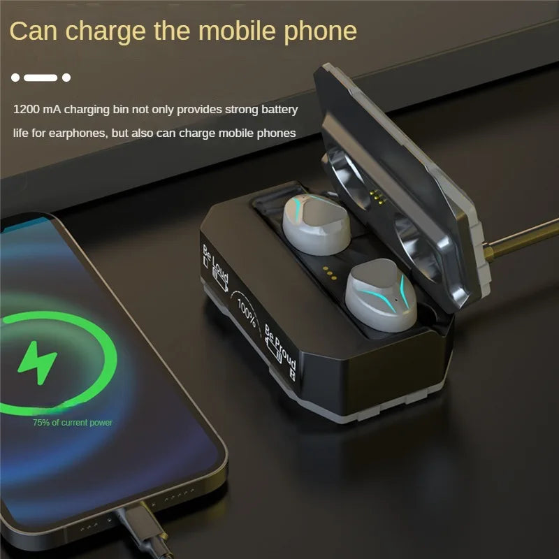 Gaming Bluetooth Earbuds | Long-Lasting TWS Wireless Earphones with Immersive In-Ear 